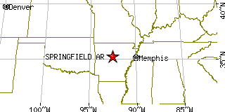 Springfield MO Map