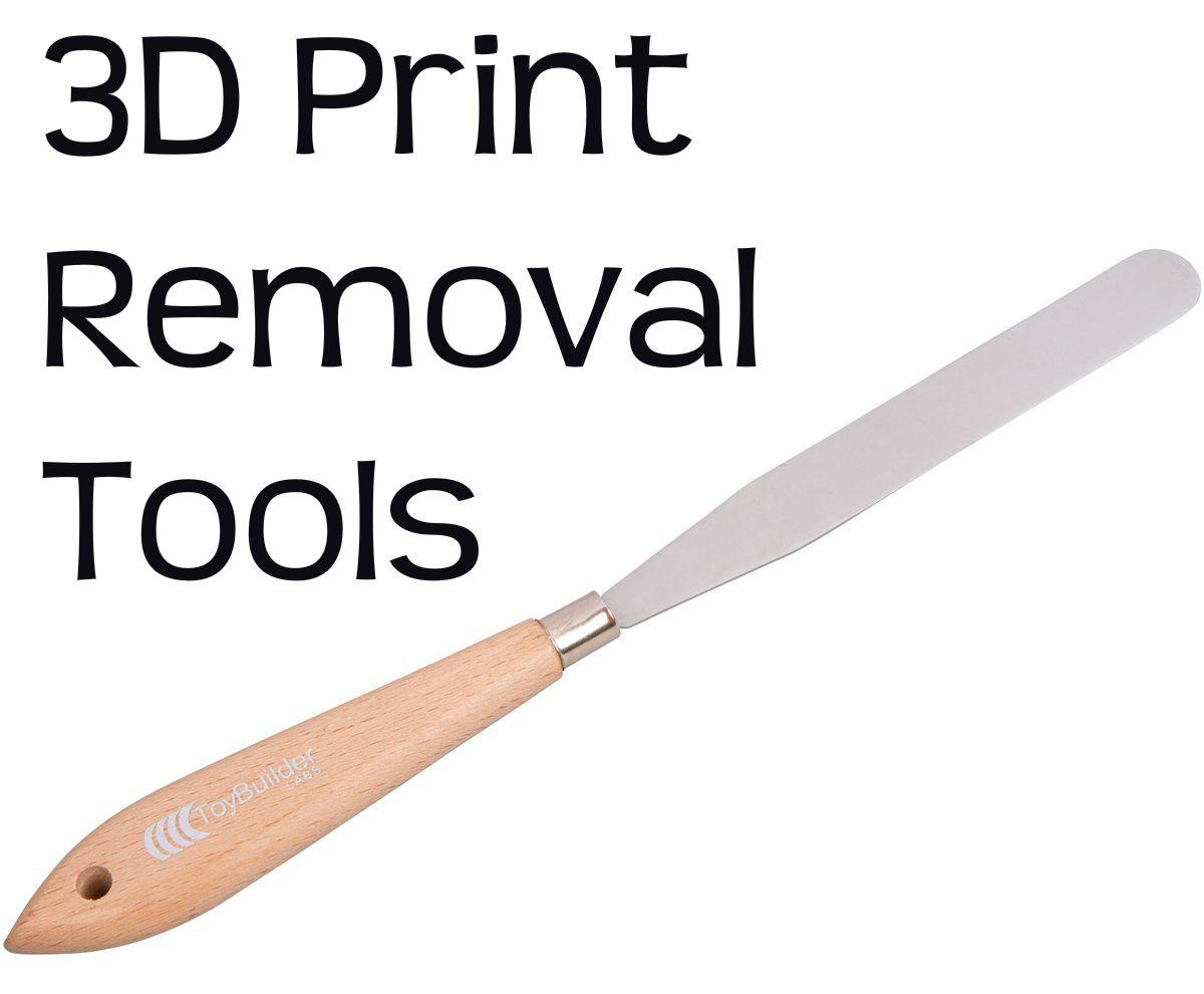 3d Print removal tools