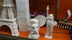 3D printed Eiffel tower PLA vs ABS